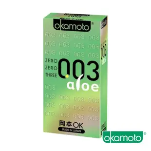 【Okamoto岡本】003極薄系列保險套超值組6入*4盒(白金+極薄貼身+極薄蘆薈+極薄水潤/共24入)