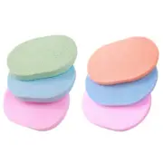 6 Pcs Face Wash Mother Travel Facial Sponge Exfoliating Pads for