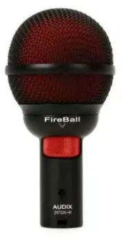 Audix FireBall Dynamic Harmonica Microphone , New!