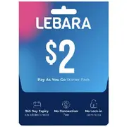 Lebara $2 Prepaid Eco SIM