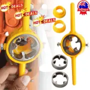 6-Piece Set Water Pipe Supplies Pipe Threading Machine Plastic Pipe Screw Die KC