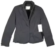 Athleta Evolution Blazer Womens S Black PrimaLoft Pockets Softshell Jacket NEW
