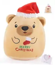 Christmas Plush Bear Stuffed Animals - Teddy Bear Plush Toys Christmas Bear