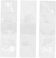 VILLFUL DIY Craft Stencils Pcs Animal Painting Templates Wall Art Stencils Set