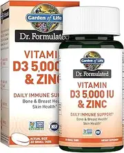 Dr. Formulated Vitamin D3 5,000 IU & Zinc 30ct