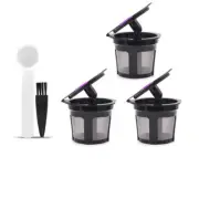 3 K-Cup For Keurig Coffee Maker Reusable Replacement Coffee Filter Holder