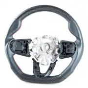 Flat Bottom Matte Carbon Leather Steering Wheel For Mini F54 F55 F56 F57 F60 F61 (for: Mini)