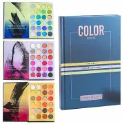 72 Colors Pro Makeup Eyeshadow Palette Matte Pearlescent Shimmer Book Style Girl