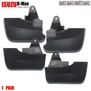 Fits Isuzu D-Max TFR Hi-Lander 4WD 2007 - '11 Front Rear Mud Flap Splash Guard
