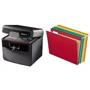 Sentry Safe Fireproof Waterproof Safe Box with Pendaflex Recycled Hanging Fol...