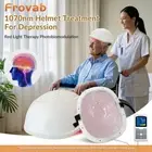 1070nm/280Diodes Light Therapy for Seasonal Depression,Helmet for Parkinson