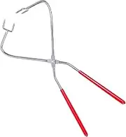 Dipping Tongs,Heavy Duty Pottery Glazing Tool | Portable Metal Melting Crucible Tongs, Stainless Steel Flask Pliers for Fine Carving, Sculpturing, Painting