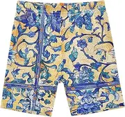 [Caihoyu] Little Girls Shorts Elastic Cotton Running Shorts Bathing Suits Under Skirt