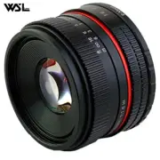 WesleyWSL 33mm F1.6 Manual Focus APS-C Lens for Canon EF-M Sony E Fuji X M4/3