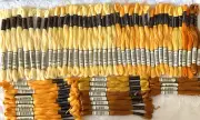 Anchor Stranded Sticktwist Mouline Cotton Floss Lot of 63 Oranges Series 300s