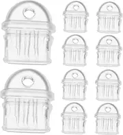 IWOWHERO 10Pcs Transparent Type C Dust Plugs Charging Port Protectors for Phones Easy Installation Prevents Dust and Fluff from Entering Compatible with Type C Devices
