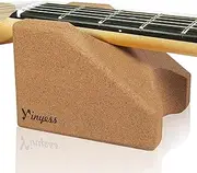 Guitar Neck Rest, Natural Cork Guitar Neck Support Pillow Cradle Holder, String Instrument Luthier Tool for String Changing, Repair, Cleaning, Guitar Workstation, Guitar Accessories