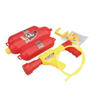 在飛比找momo購物網優惠-【ToysRUs 玩具反斗城】消防員背包水槍
