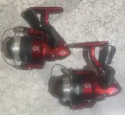 2 Pieces Berkley Cherrywood HD Ultralight Reels Ice Fishing Crappie Bream Trout