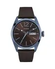 Guess Classic Brown Leather Watch GUW0658G8AC Men Watches