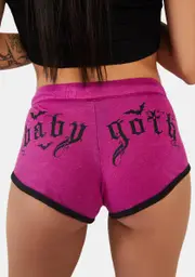 [Too Fast] Baby Goth Dolphin Booty Shorts