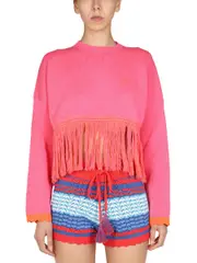 [Gallo 1927] Gallo 1927-Logo Embroidery Sweater-Donna L