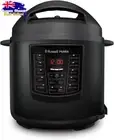 Multicooker 6L Electric Pressure Cooker Rice Steamer Slow Bake Yoghurt Black