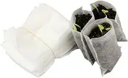 200Pcs Plant Grow Bags,Seedling Planting Bags 3.14 x 3.93 Inches,Plant Nursery Bag,Fabric Seedling Pots Non-Woven Pouch for Home Gardening Supply
