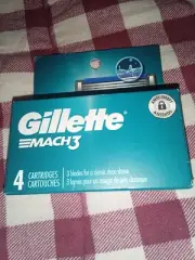 Gillette Mach3 Men's Razor Blade Refill Cartridges - Pack of 4