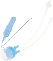 Yardwe Nasal Set Snot Cleaner for Infants Reusable Nose Sucker Congestion Relief 3 Piece Kit