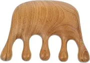 Beavorty Wooden Hair Comb Sandalwood Wide Tooth Anti-Static Massage Comb Hair Scalp Massager Massage Comb Deep Tissue Trigger Point Massager for Home Travel
