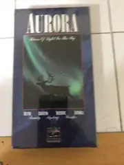 Aurora VHS Rivers Of Light In The Sky Alaska Northern Lights 2000 Mythology HTF