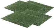 Pet Potty Training Pad Tray 69 x 43cm - 4 Grass Mat Only
