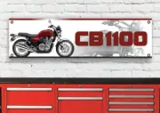 BR361B HONDA CB1100 2014 RED INSPIRED WORKSHOP BANNER SIGN SP1 GREAT GIFT