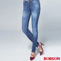 在飛比找蝦皮商城優惠-BOBSON 女款1971"日本進口黑標"中藍針織褲BSR0