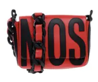 在飛比找Yahoo!奇摩拍賣優惠-MOSCHINO 鍊條斜背包 義大利製造