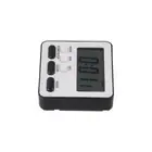 LCD Digital Display Alarm Clock With Flashing Light Kitchen Timer Stopwatch