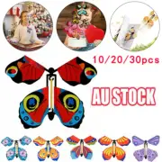up to30x Magic Flying Butterfly Toy Anniversary Greeting Card Birthday Wedding