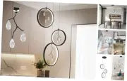 3-Light LED Pendant Light Fixtures,Home Modern Black Chandelier for Kitchen