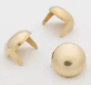 Golden Dome Studs 1/2" - Bag of 50 (for denim and leather) StudsAndSpikes