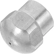 MERRYHAPY Nozzle Dredging Water Hose Nozzle Accessories High Pressure Water Sprayer Sewer Tool Hose Sprayer High Pressure Sewer Dredge Tool Silver Stainless Steel