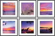 Cooper & Co. Instant Gallery Wall 6 Piece Frame Set Black
