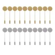 10Pc Safety Pin Headscarf Needle Brooch Safety Pin Scarf Buckle Chest Pin