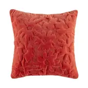 Kas Australia Fresca Filled Cushion/Pillow Home Decor Square 50x50cm Tomato