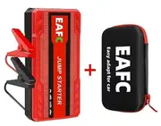 Car Jump Starter Battery Power Bank 600A for Car Starter Portable Emergency Booster 12V Auto Starting Device Petrol Diesel Red with box