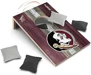 SOAR NCAA Unisex Tabletop Cornhole Game and Bluetooth Speaker