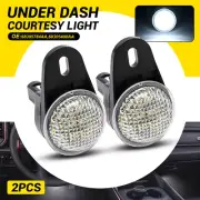 White LED Under Dash Courtesy Footwell Light For Dodge Ram Durango Jeep Grand Y