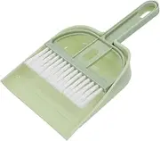 HEALEEP 1 Set Mini Dustpan and Brush for Desktop Cleaning Compact Broom and Dustpan for Home Office and Car Whisk Broom for Quick Cleanup of Dust and Pet Hair