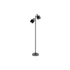 Ari Twin Floor Chrome Mid Century Task Lamp