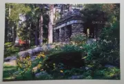 The Rock Garden Pavilion at Sonnenberg Mansion - Canandaigua, New York Postcard